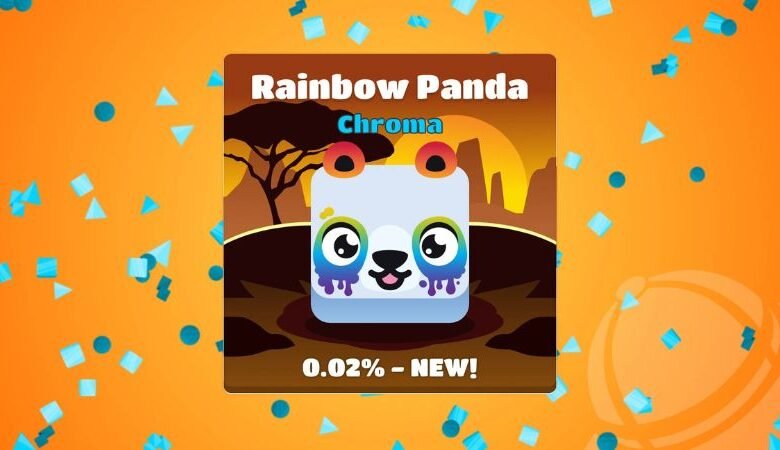 Rainbow Panda Blooket