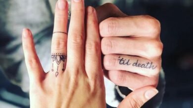 wedding ring tattoo