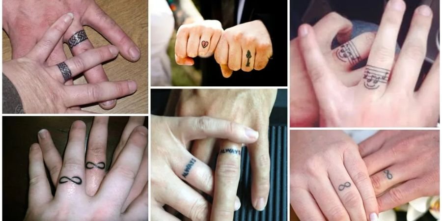 wedding ring tattoo